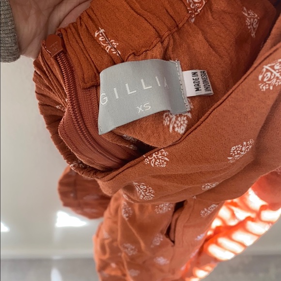 GILLIA ORANGE JUMPSUIT - Picture 2 of 3